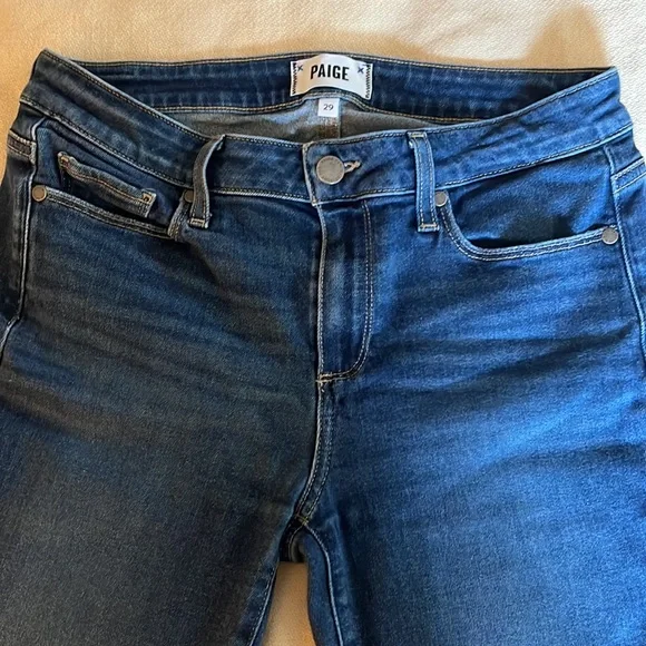 PAIGE Verugo Ankle Skinny Frayed Hem - Picture 2 of 5